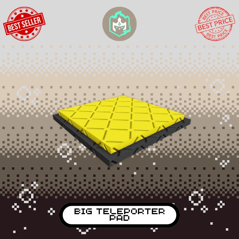 Big Teleporter Pad Clean & Safe Guaranteed Instant Delivery