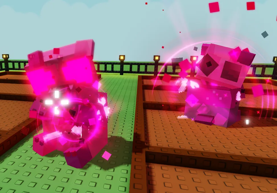 Nightmare Pink Panda New Valentine Pet