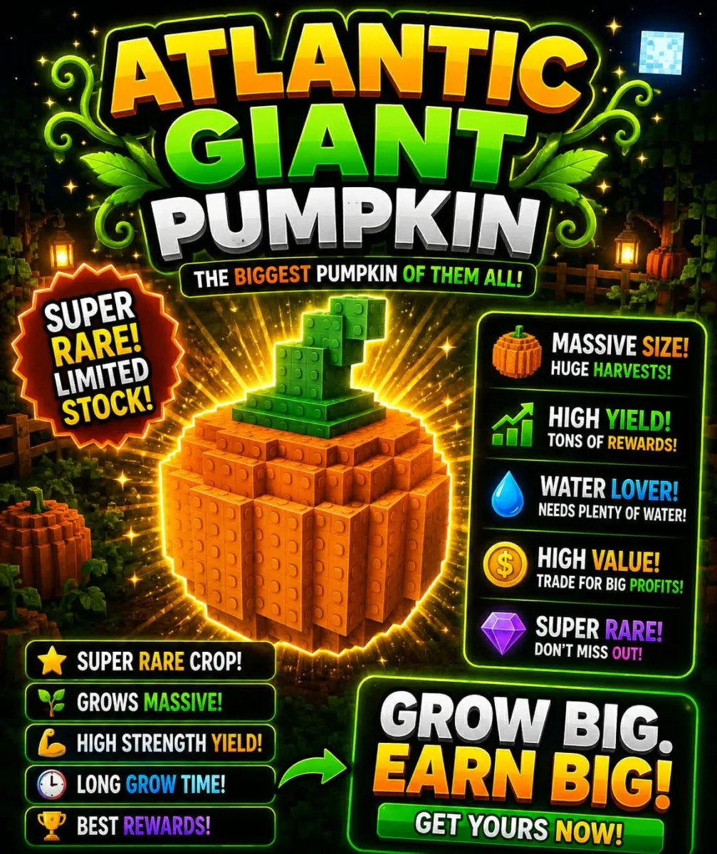 Atlantic Giant Pumpkin Seed (Legendary)
