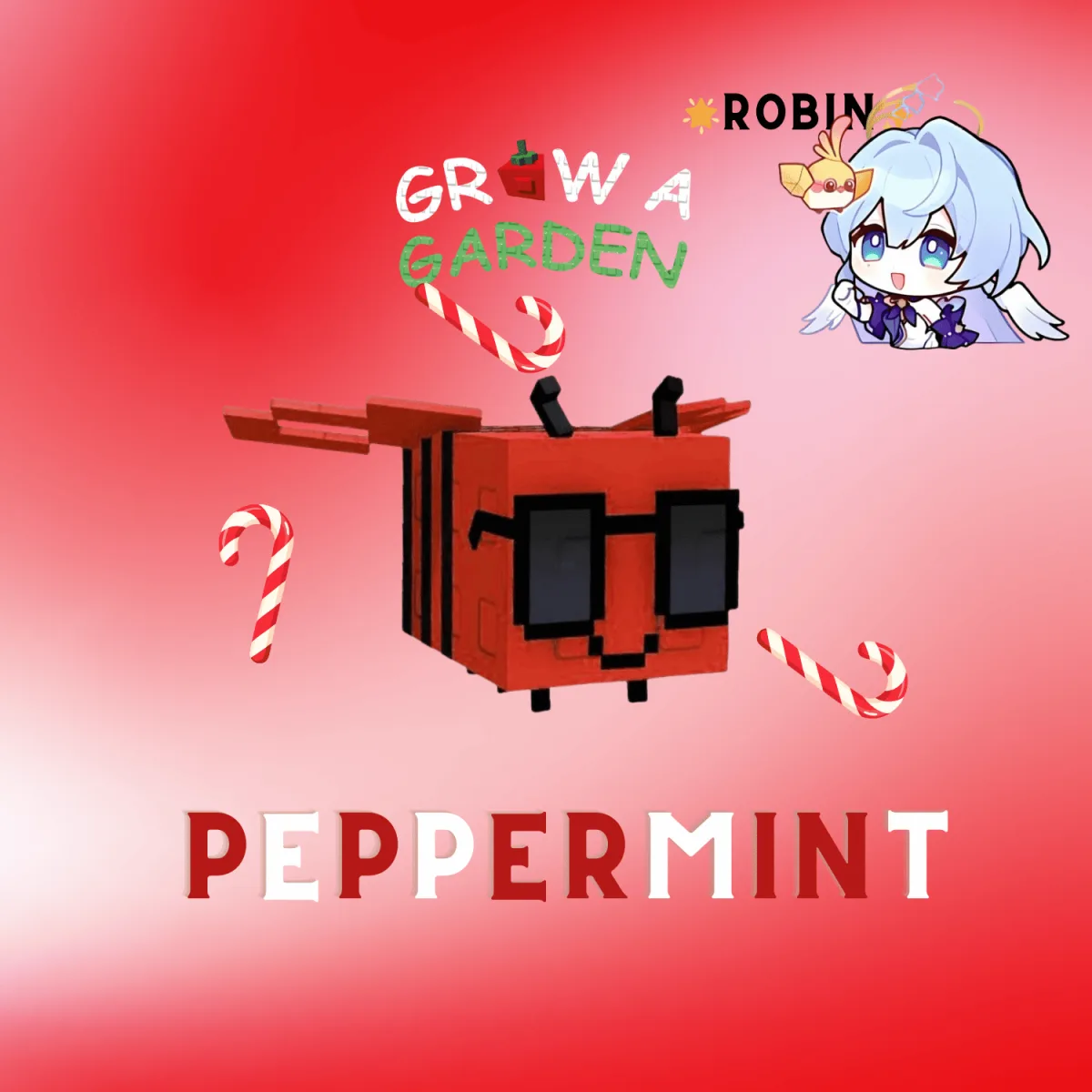 Peppermint Disco Bee - Grow a Garden — Account account