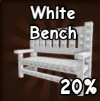 Get Props White Bench Grow a Garden 2 Instant Delivery Safe trade GAG2 (Uncommon) — Account account