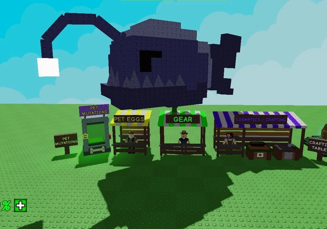 Anglerfish 200.76kg Huge Titanic Godly Great Mutation Pet - Sammi (EP)