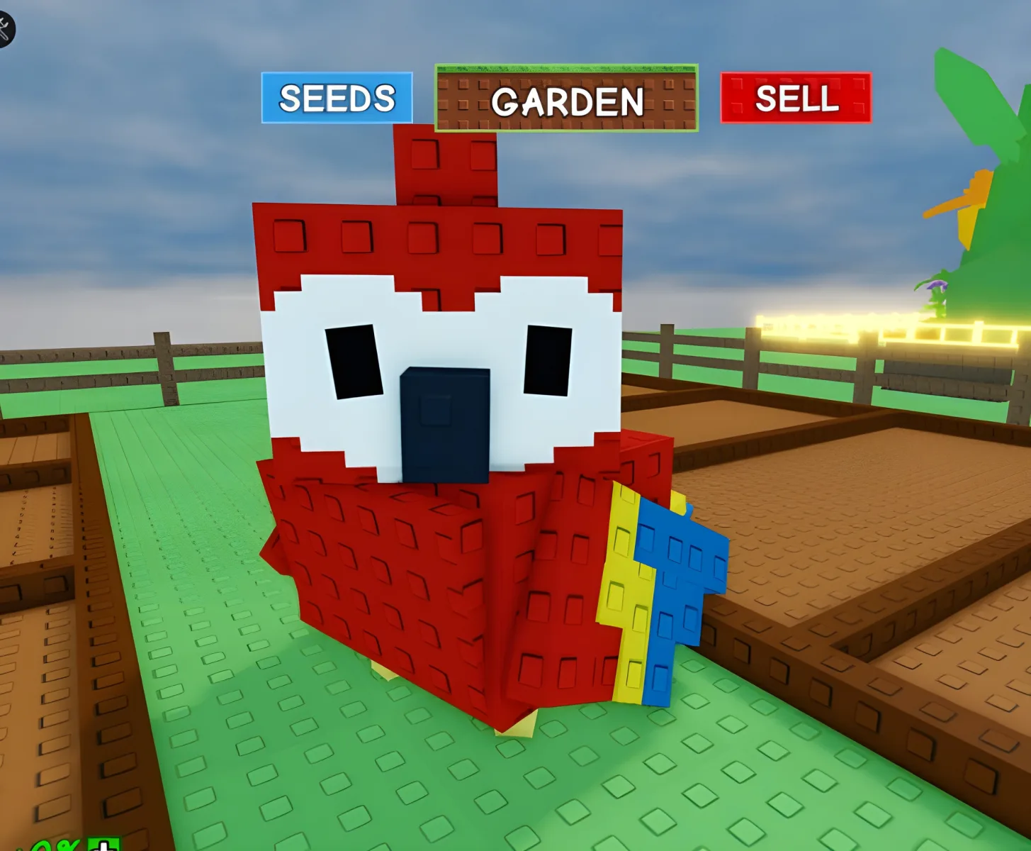 1x Mega Scarlet Macaw Grow a Garden — Account account