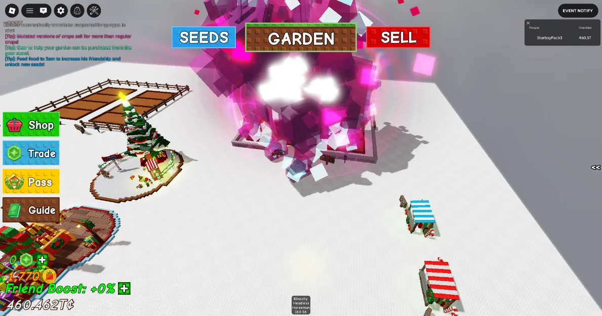 HUGE GHOSTLY HEADLESS HORSEMAN! 60-61+ KG MAX (max passive no toy) SUPER BIG!! (Actual Pic) Grow a Garden Fast Delivery! (FOR NIGHTMARE BOOSTING)