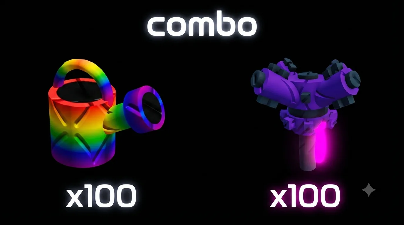 Combo x100 super water x 100 super sprinkler