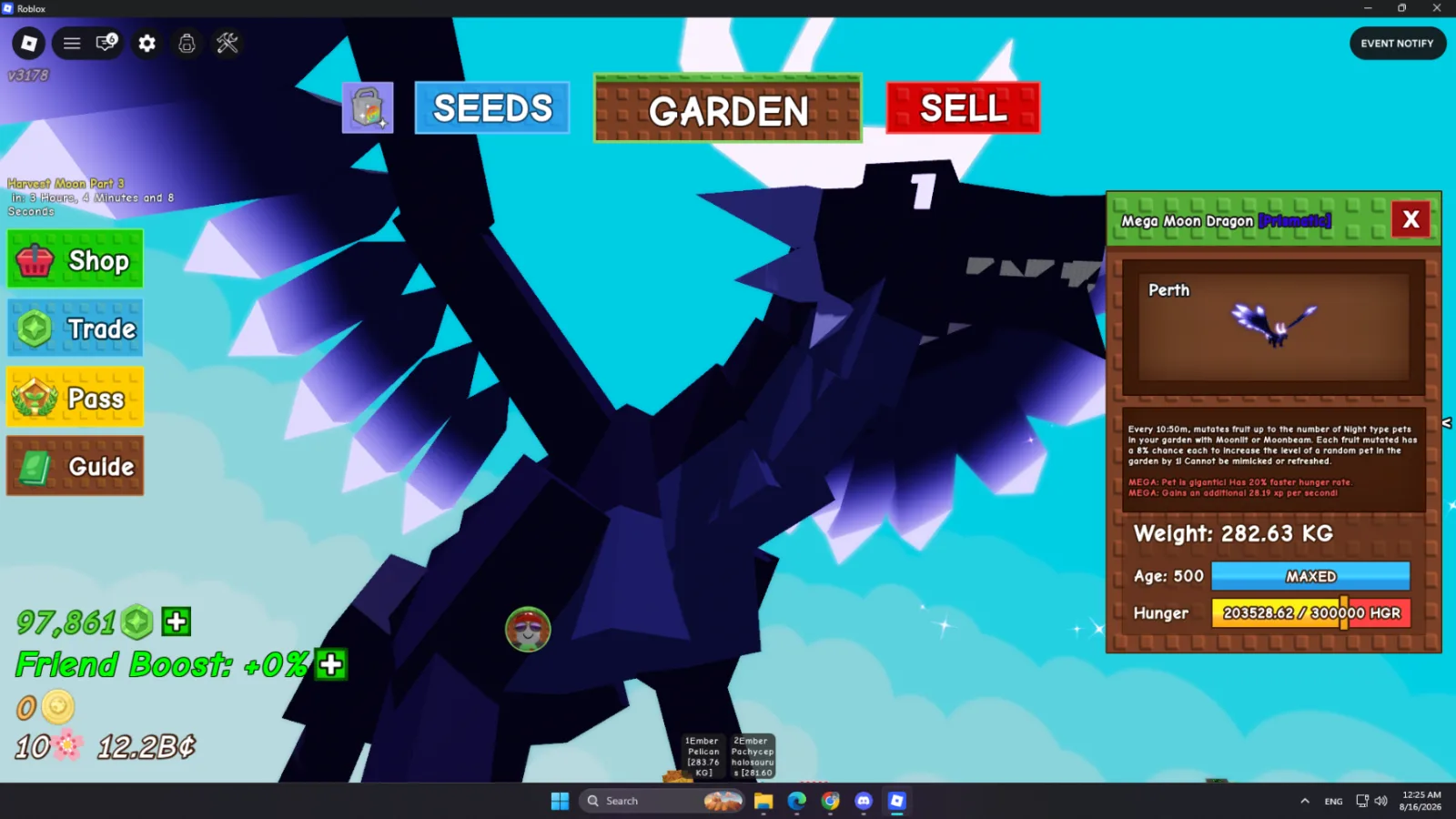 282.63kg Mega Moon Dragon