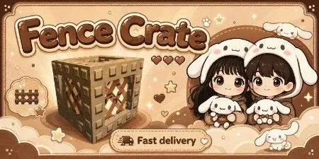 Fence Crate Cheap Fast Delivery (Legendary)
