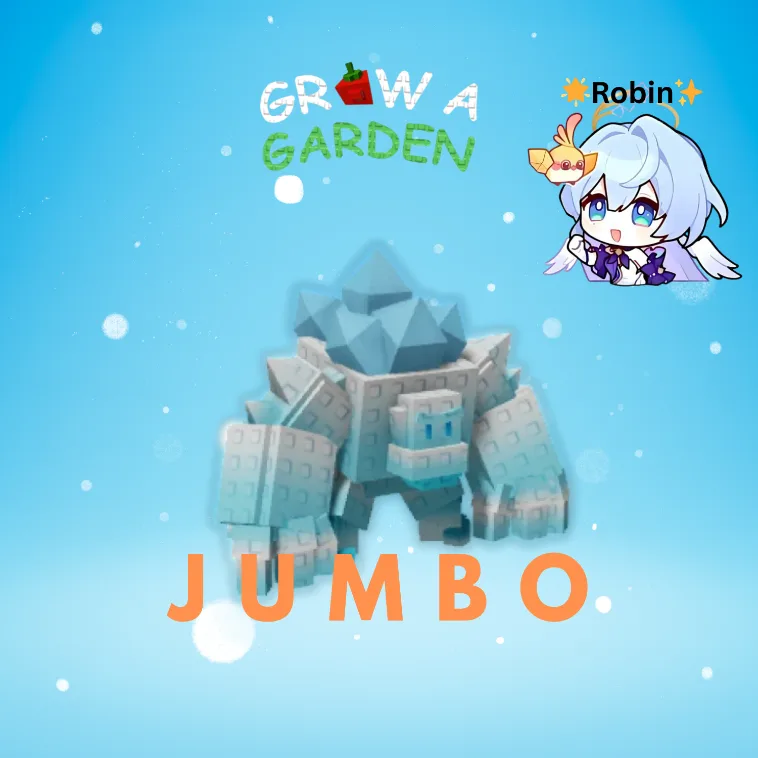 JUMBO Ice Golem - Grow a Garden — Account account