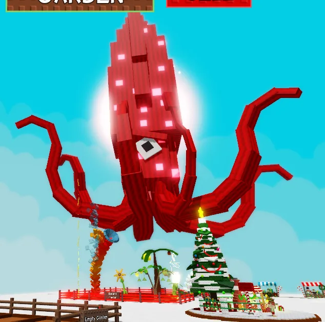 Colossal Godly Titanic Ruby Squid 91Kg+ Age 100 Jumbo Mutation — Account account