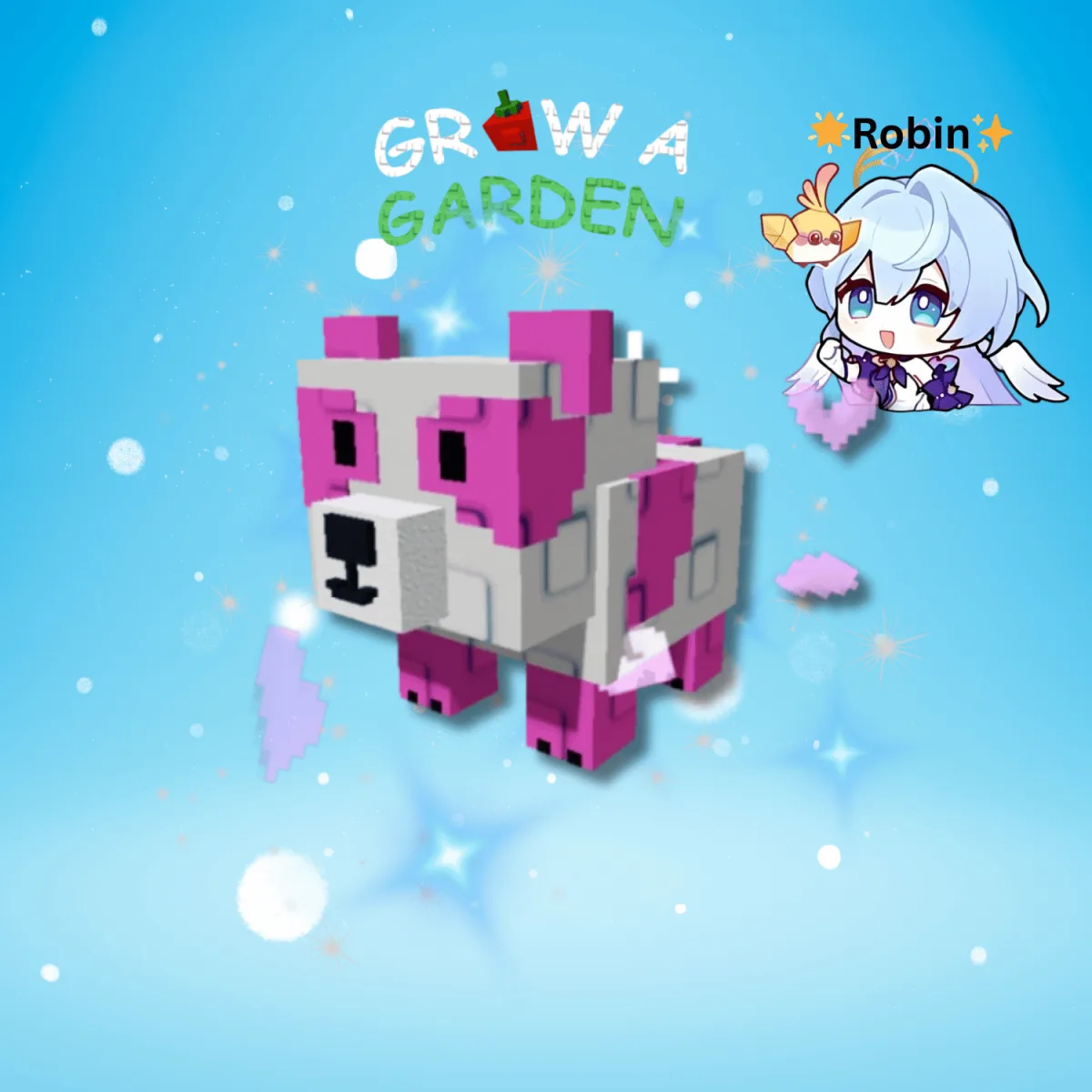 Pink Panda - Grow a Garden — Account account