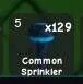 x1 Common Sprinkler Grow A Garden 2
