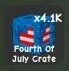 Fourth Of July Crate
