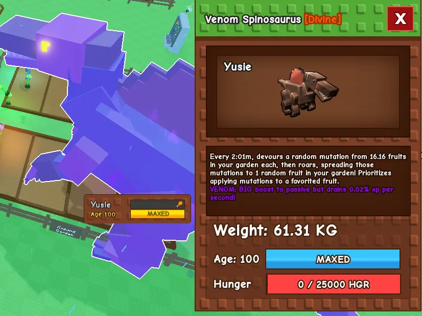 HUGE VENOM Spinosaurus 60kg — Account account
