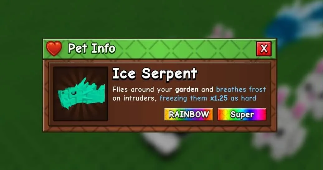 Ice Serpent (Super) — Account account