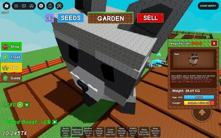 HUGE MEGA RACCOON SUPER BIGG CHEAP AND FAST DELIVERY !!! — Account account