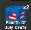 x1 Fourth of July Crate