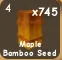 Maple Bamboo Seed