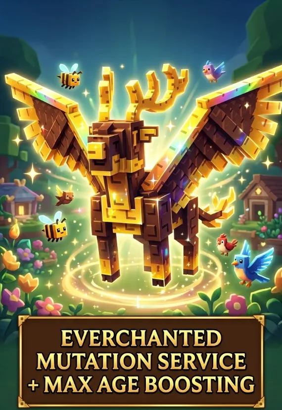 EVERCHANTED MUTATION SERVICE + FREE MAX AGE! — Account account