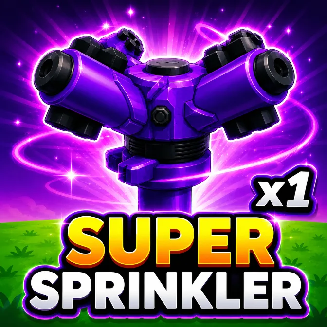 Super Sprinkler x1 Grow A Garden 2 — Account account