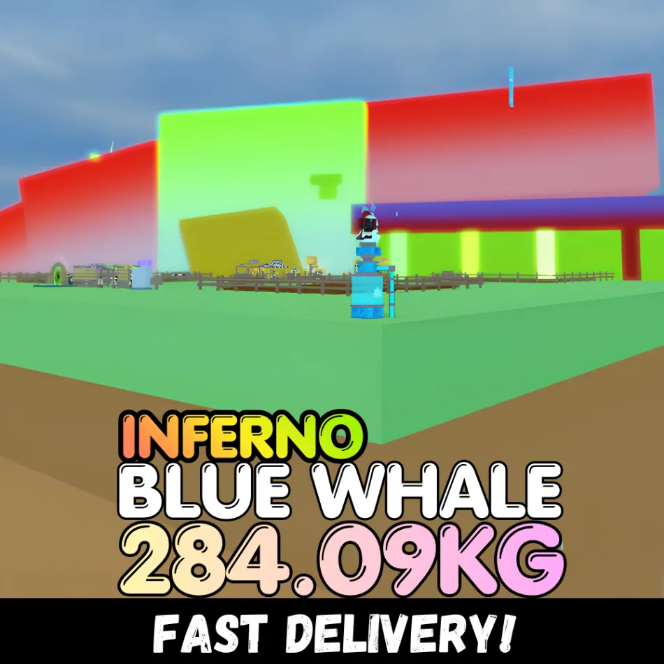 INFERNO Blue Whale 284.09KG Huge Age 500 INSTANT DELIVERY