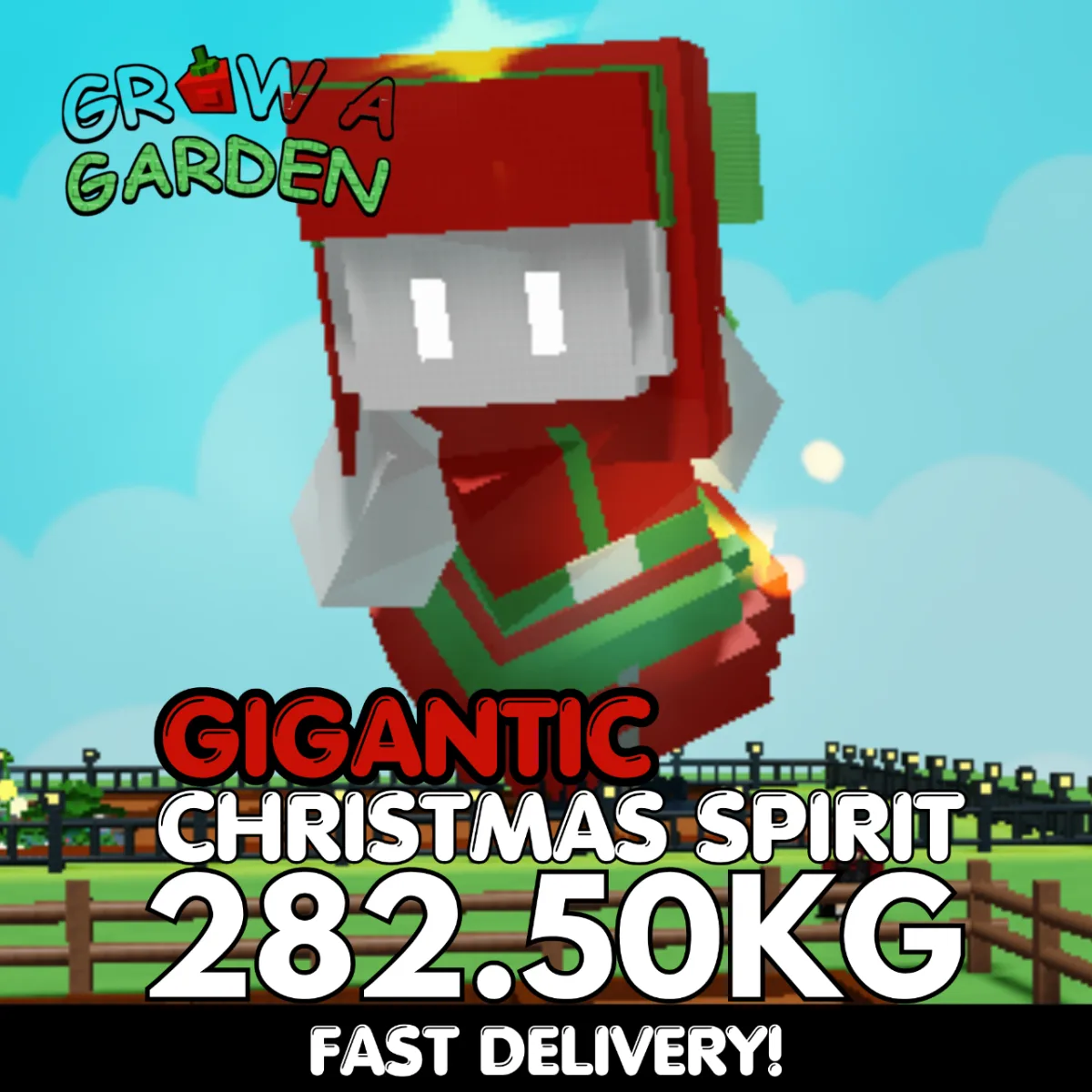 GIGANTIC Christmas Spirit 282.50KG Huge Age 500 INSTANT DELIVERY