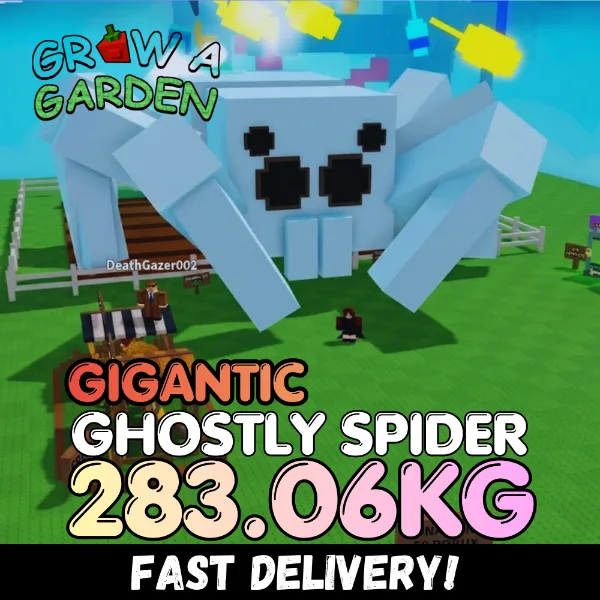 GIGANTIC Ghostly Spider 283.06KG GHS Age 500 INSTANT DELIVERY