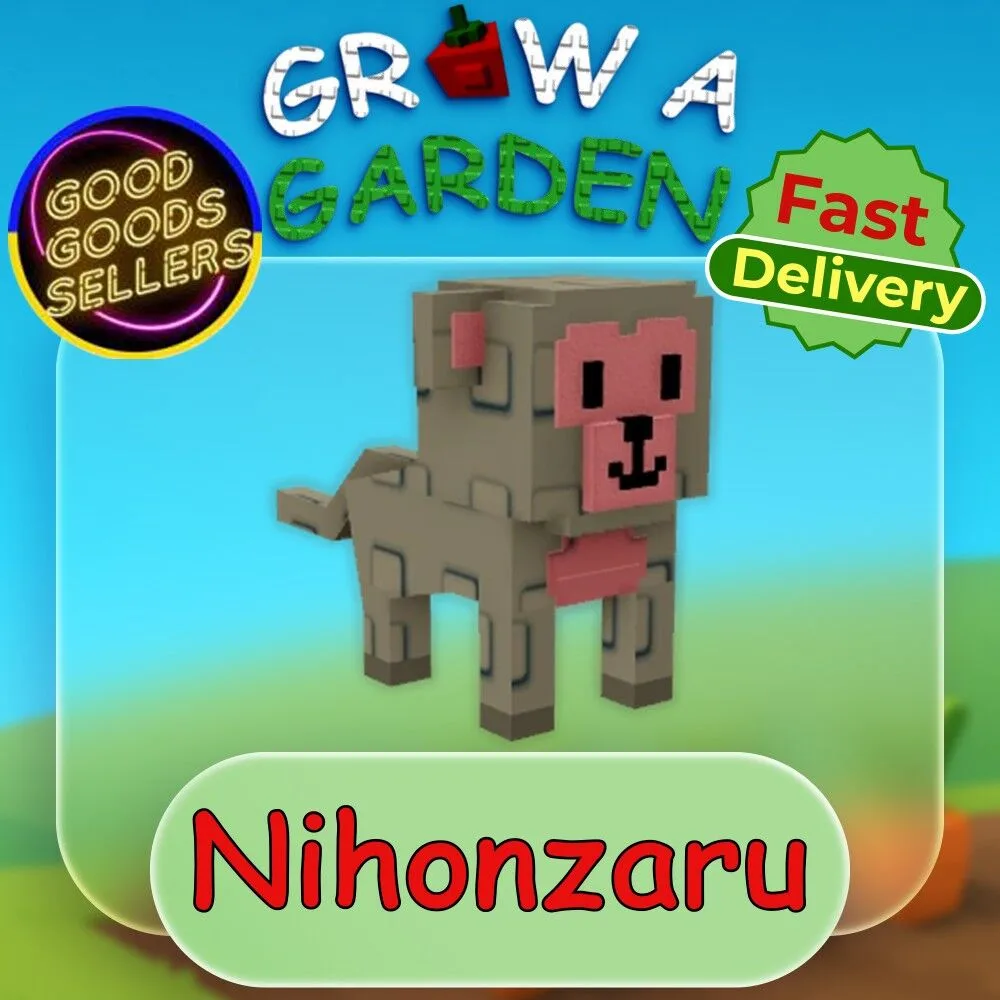 Nihonzaru Grow a Garden GaG Fast Delivery