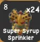 x1 Super Syrup Sprinkler - Fall Harvest World