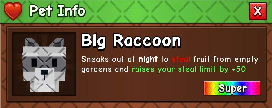 Raccoon (Super)