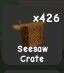 Seesaw Crate