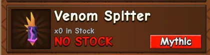 Venom Spitter Seed (Mythic)