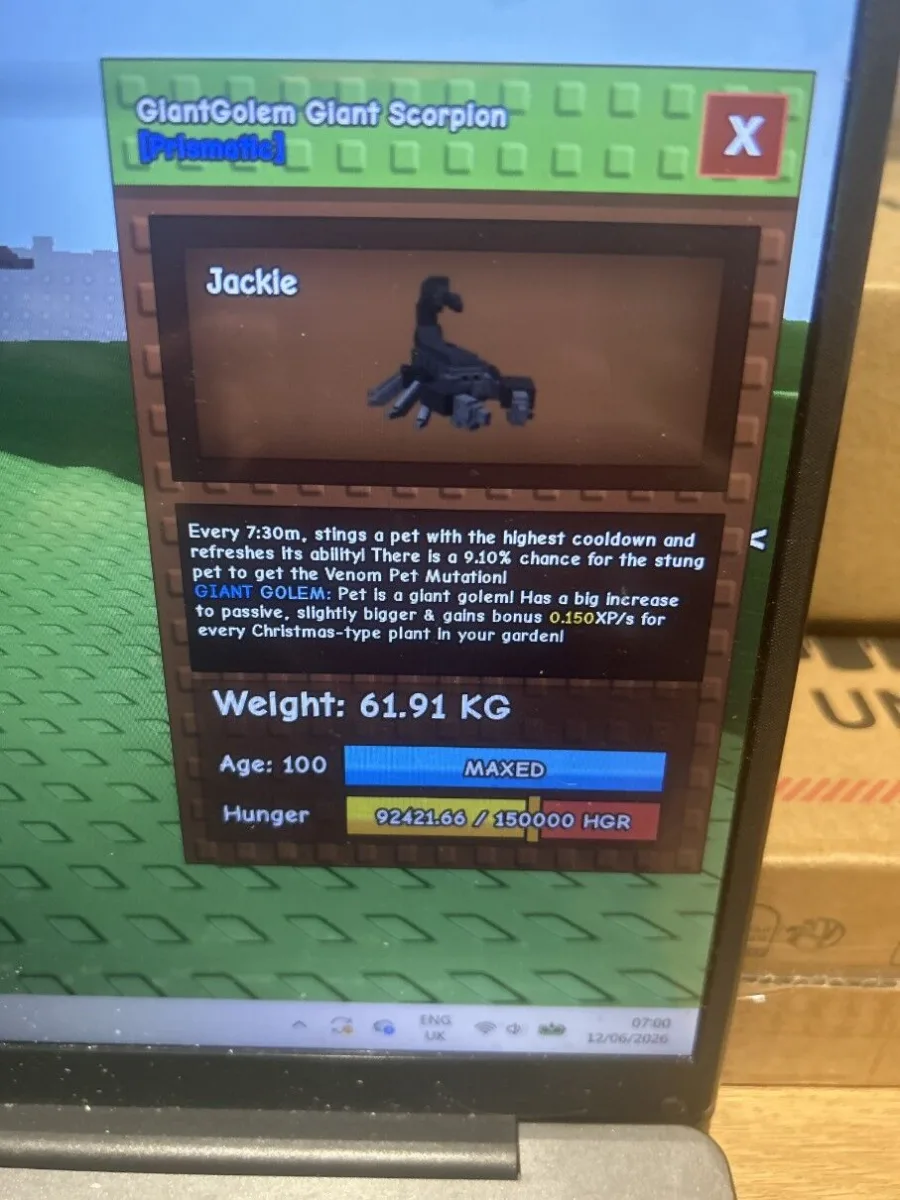 Giant scorpion — Account account