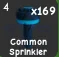Common Sprinkler — Account account