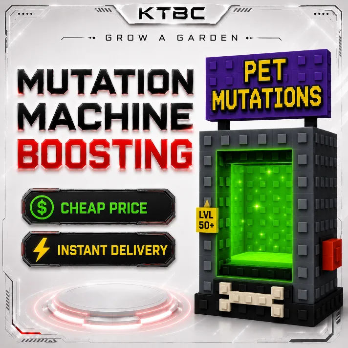 Grow a Garden Mutation Machine Attempt Any Mutation Chance Cheap & Instant Delivery — Account account