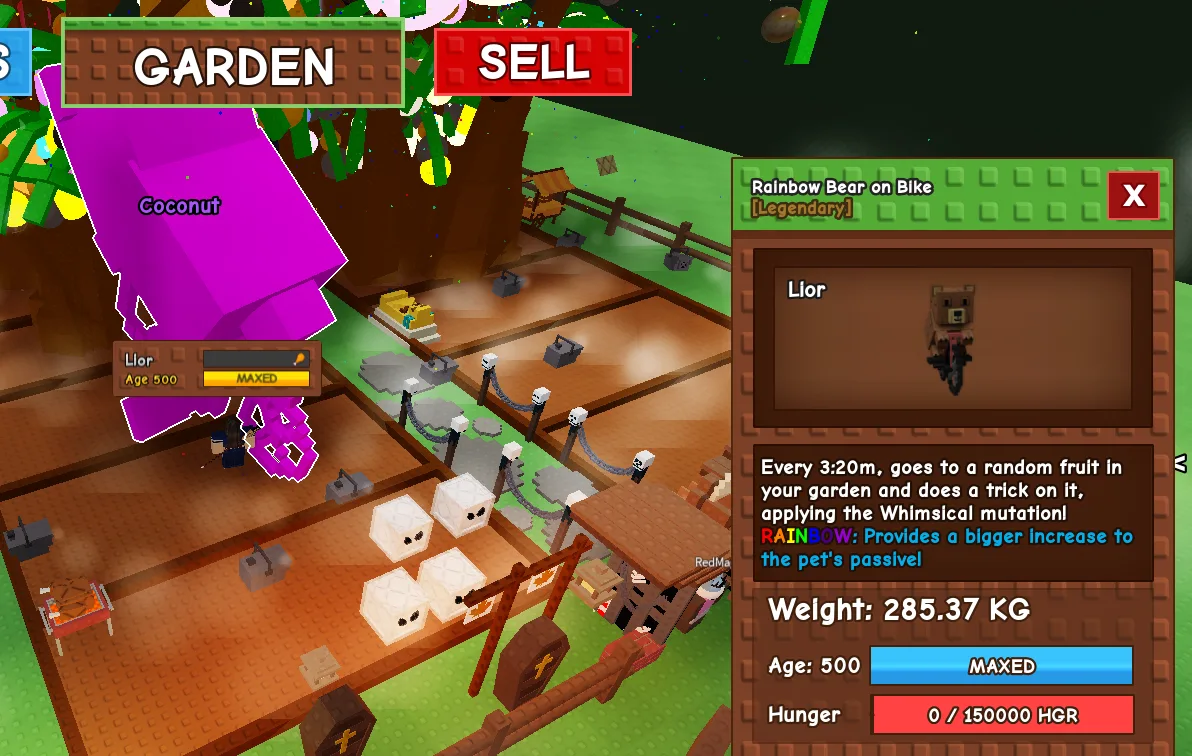 280kg+ Rainbow Bear On Bike super handsome// max capped ability// ready to use and decoration