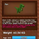 Titanic Nightmare T-rex 60kg — Account account