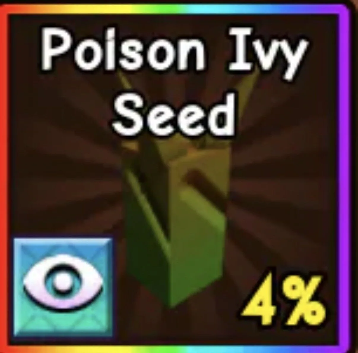 Poison Ivy Seed (Legendary) — Account account