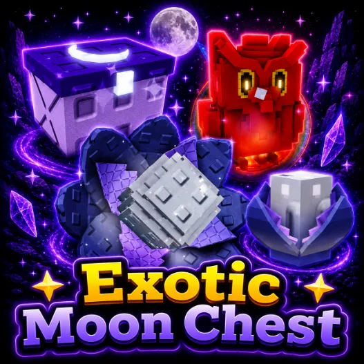 25x Exotic Moon Chest Pack READY STOCK INSTAN DELIVERY Moon Chest Pack Exotic X25