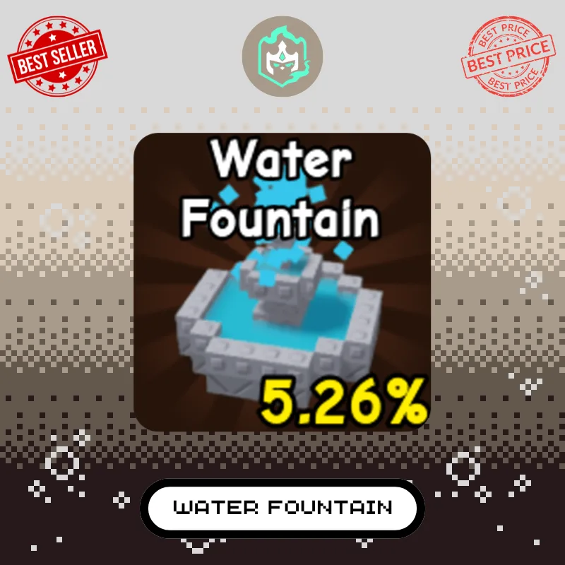 Water Fountain Clean & Safe Guaranteed Instant Delivery