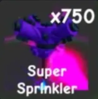 Super Sprinkler — Account account