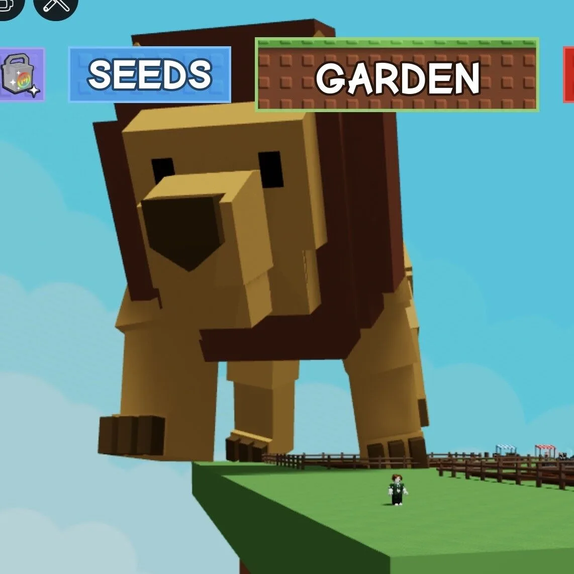 Level 500 - Gigantic Lion 282.89 kg - Non Dupe - No Toy