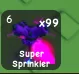 Super sprinkler 1x — Account account
