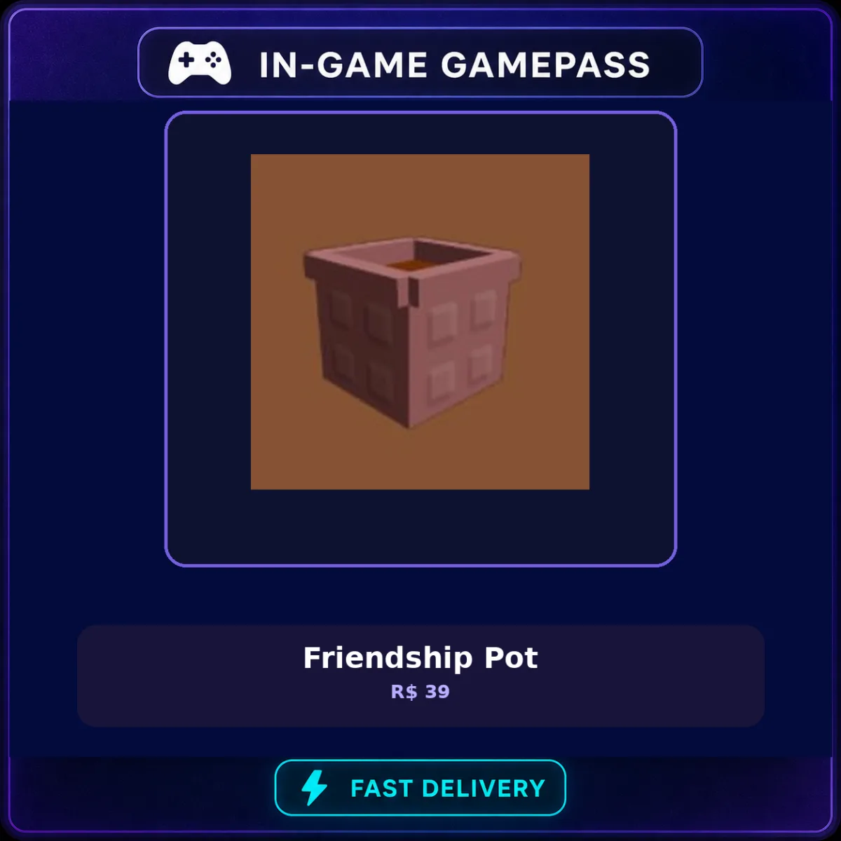 Friendship Pot 39 Robux