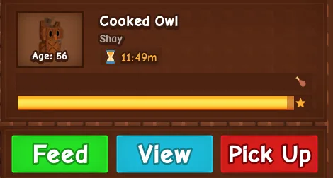 Cooked Owl Grow a garden Cheap Fast