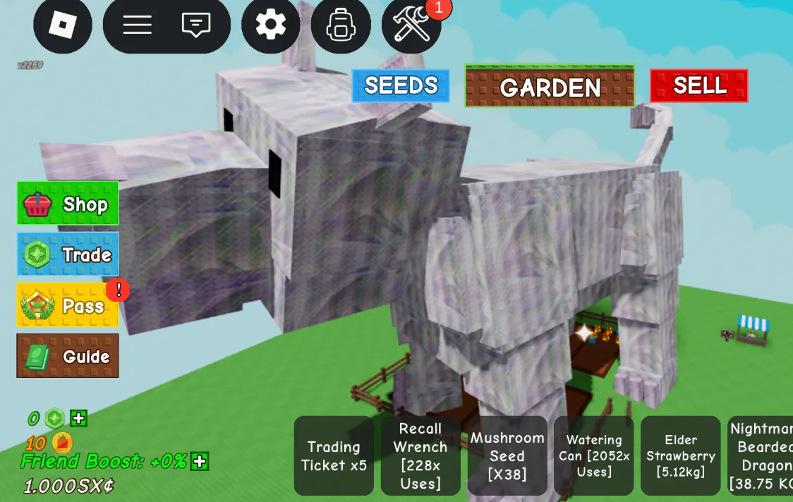 Jumbo Titan Mega Diamond Panther 75kg+ Age 100 Maxed Skill New Titan Prismatic Pet — Account account