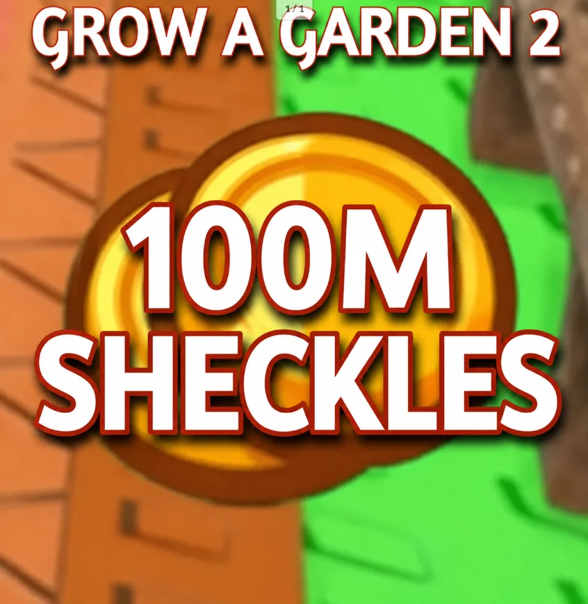 100M SHECKLES GROW A GARDEN 2 — Account account