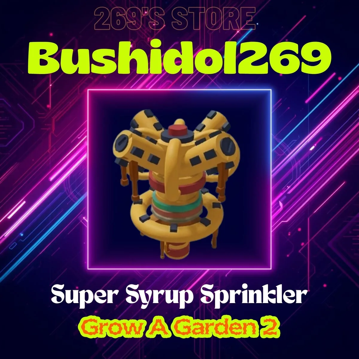 Super Syrup Sprinkler