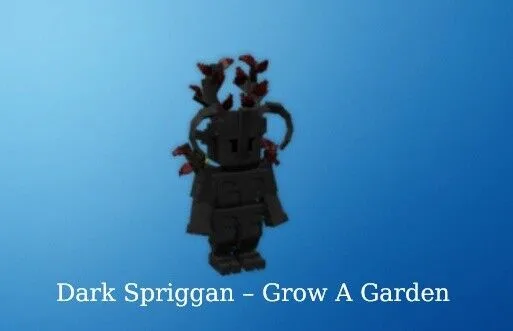 Pet Dark Spriggan Grow a Garden Instant Delivery Safe trade GAG