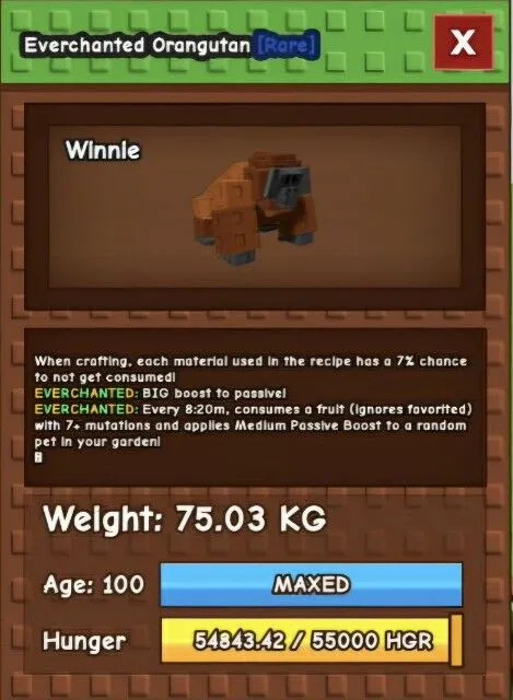 Orangutan HUGE — Account account