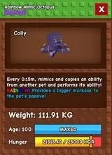 READY Titan Mimic Octopus 110 KG+ ( 15 SEC) Grow A Garden